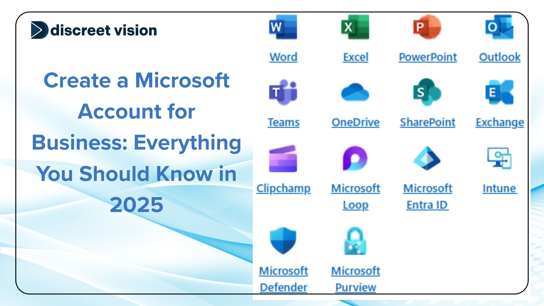 Create a Microsoft Account for Business